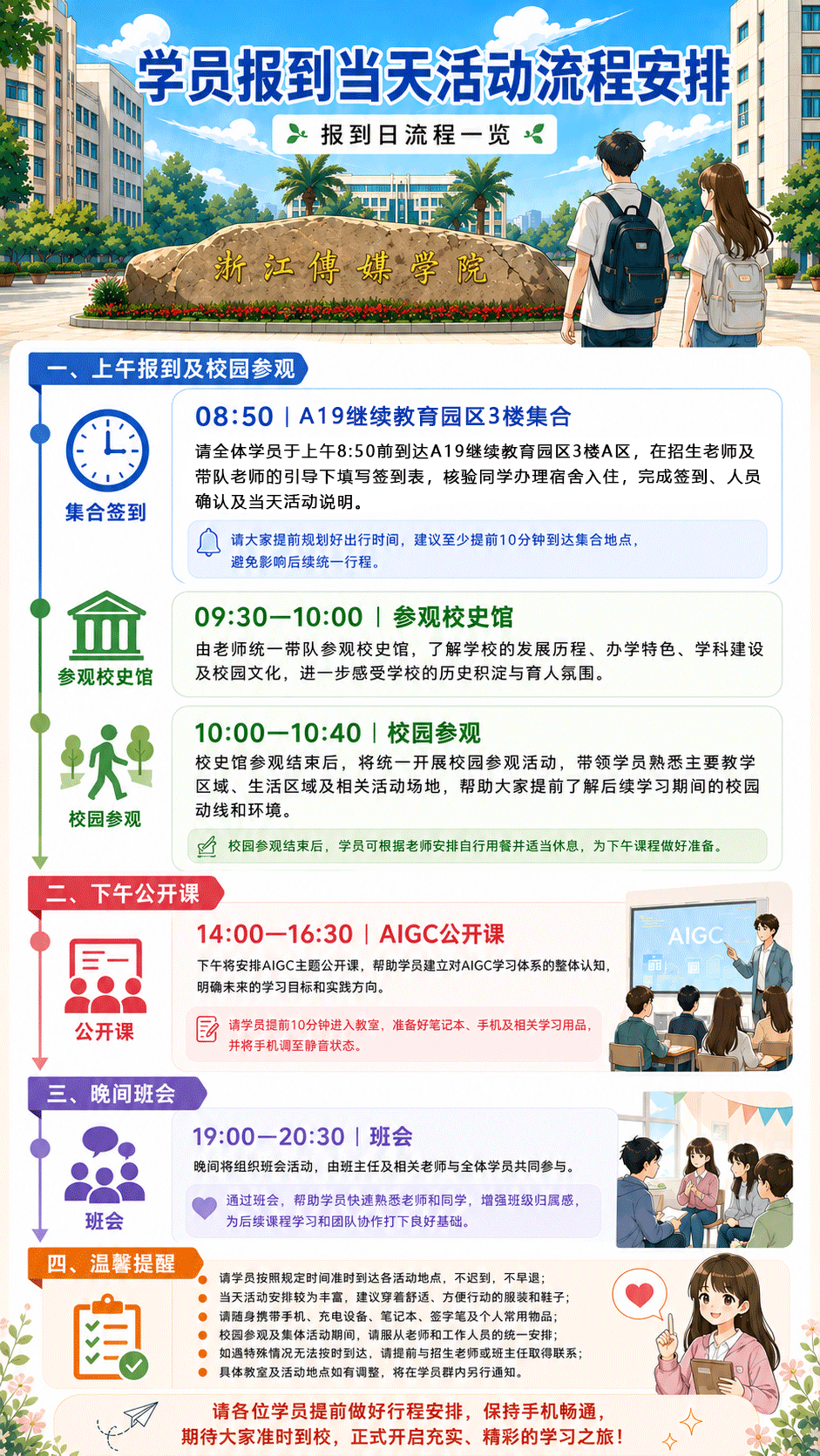 报到流程